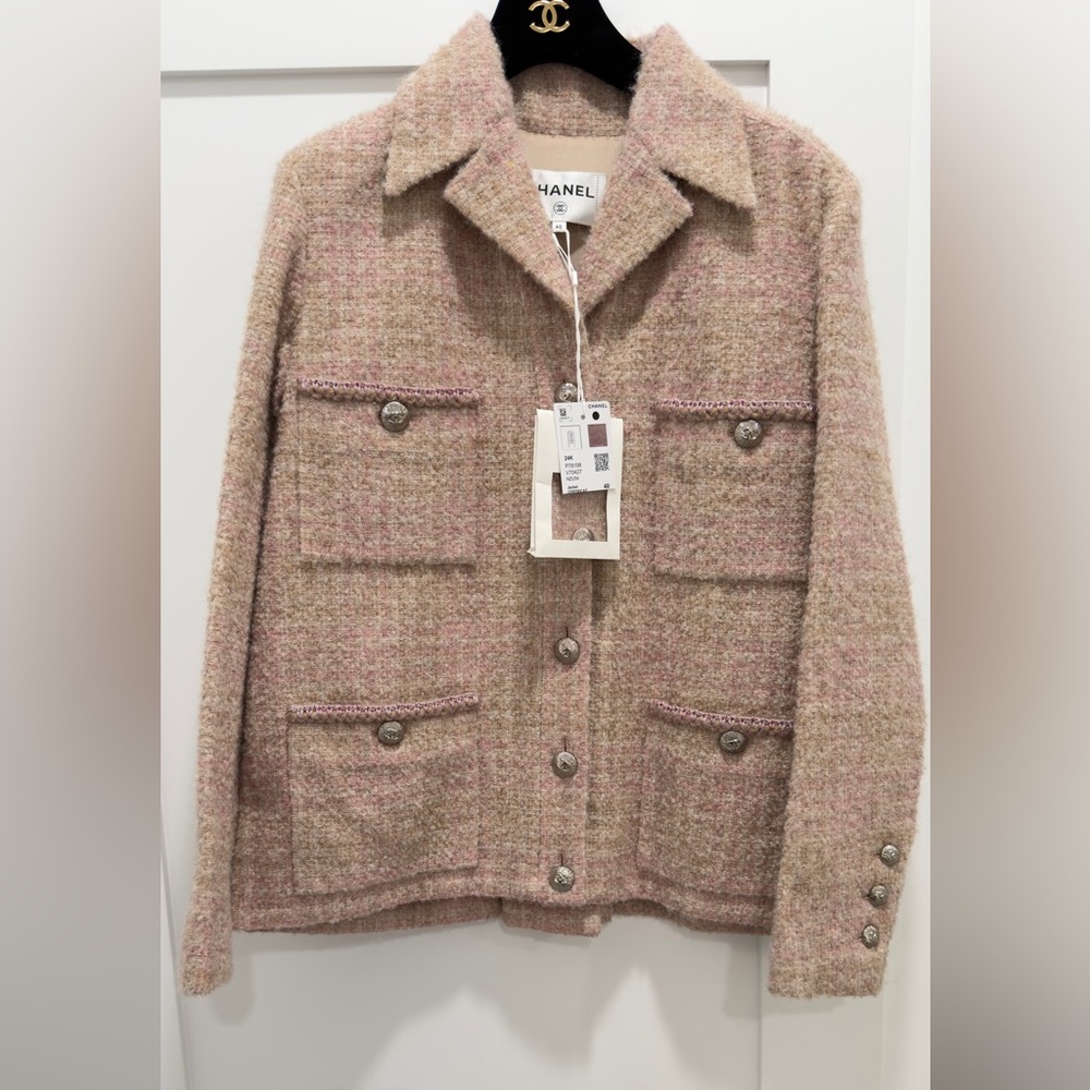 BNWT CHANEL 14K Tweed Jacket 40